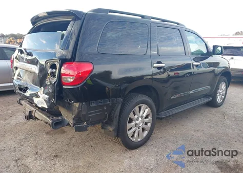 2012 Toyota Sequoia Platinum 5.7L V8 from USA, damaged, VIN 5TDDY5G12CS057050